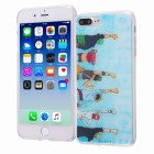 Ingrem���ԡ��� TPU������+���̥ѥͥ�for iPhone8Plus/7Plus�ԥ���Х�����IJ-OP7PTP/OP005