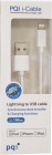 PQI�����������֥� �饤�ȥ˥�100���š��̿�Lightning�����֥��100cm/�ۥ磻�ȡ�CISTAWH