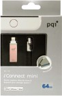 PQIiConnect mini Lightning�б�USB����ԥ������������/64GB��ICMINVPK-64