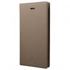 GRAMASShrunken-calf Leather Case�ܳץ�����for iPhone7/8��Taupe��GLC646TP