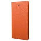 GRAMASShrunken-calf Leather Case�ܳץ�����for iPhone7/8��Orange��GLC646OG
