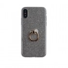 Gizmobies+SELECT���ޥۥ���� GLITTER CASEfor iPhoneX��BLACK��AE-0073-IP0X