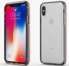 motomoACHROME SHIELD PREMIUM CASE���㥱�åȥ����� for iPhoneX��Chrome Rose Gold��ASPCIPX01-CRGD
