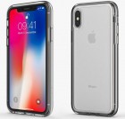 motomoACHROME SHIELD PREMIUM CASE���㥱�åȥ����� for iPhoneX��Chrome Silver��ASPCIPX01-CSV