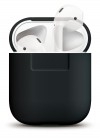 elago���饴AIRPODS CASE for AirPods��Black��EL_APDCSSCAC_BK