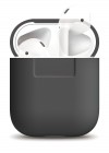 elago���饴AIRPODS CASE for AirPods��Dark Gray��EL_APDCSSCAC_GY