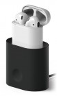 elago���饴CHARGING STATION for AirPods��White��EL_APDSTSCCS_BK