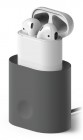 elago���饴CHARGING STATION for AirPods��Dark Gray��EL_APDSTSCCS_GY