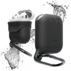 elago���饴WaterProof Hang Casefor AirPods��Black��EL_APDCSSCWH_BK