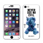 Gizmobies������ӡ���MILKBOY ���С�������for iPhone7/iPhone8��SEE NO EVILBEARS WH��ZN-0041-IP07