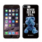 GizmobiesMILKBOY ���С�������for iPhone8Plus/iPhone7Plus��SEE NO EVILBEARS BK��ZN-0042-IP7P