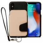 RAKUNI�饯���ܵ��ץ�����Leather Case for iPhoneX��Holly Black/���ߥ١������RAK-CaX-BKAH