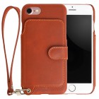 RAKUNI�饯��Leather Casefor iPhone8/iPhone7��Caramel��RAK-Ca7-01-car