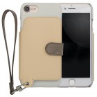 RAKUNI�饯��Leather Casefor iPhone8/iPhone7��Vanilla��RAK-Ca7-01-van