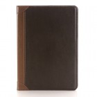 aglow design����������ɥ쥶��������for iPad(9.7inch)2018/2017ǯ��ǥ��б��ԥ������֥饦���IQ-IPD17L-DBR