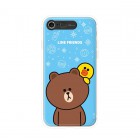 KH VATECLINE FRIENDS�ʥ饤��ե�󥺡�LIGHT UP CASEfor iPhone7/iPhone8�ԥ֥饦�󥢥�ɥ��꡼��KCL-LBS002