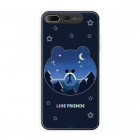 KH VATECLINE FRIENDS�ʥ饤��ե�󥺡�LIGHT UP CASEfor iPhone7Plus/iPhone8Plus�ԥ֥饦���KCL-LBR003