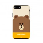 KH VATECLINE FRIENDS�ʥ饤��ե�󥺡�FACE CASEfor iPhone7Plus/iPhone8Plus�ԥ֥饦���KCL-DBF003