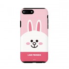 KH VATECLINE FRIENDS�ʥ饤��ե�󥺡�FACE CASEfor iPhone7Plus/iPhone8Plus�ԥ��ˡ���KCL-DCF003