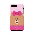 KH VATECLINE FRIENDS�ʥ饤��ե�󥺡�FACE CASEfor iPhone7Plus/iPhone8Plus�ԥ��祳��KCL-DPF003