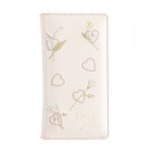 VELOCITYHoneySalon��Ģ��������for iPhoneX��FLOWER EMBROIDERY WH��AB-0893-IP0X