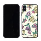 Gizmobies������ӡ���DURAS���С�������for iPhoneX��VINTAGE FLOWER WH��ZN-0053-IP0X