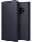 VRS DesignGenuine Leather Diaryfor Galaxy S9��Navy��VR_G9NCSGLGD_NV
