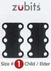 ��10��1���å�ñ�̤ǤΤ���ʸ���ա�ZubitsJapan�����ӥåĥ���ѥ�Zuibits �򤱤ʤ���ɳSize1[36mm/5kg��5.5kg]��Black��ZU1BLK