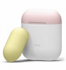 elago���饴AIRPODS DUO CASEfor AirPods��White��EL_APDCSSCDC_WH