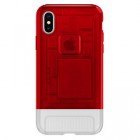 SpigenClassic C1���㥱�åȥ�����for iPhoneX��Ruby��057CS23195