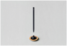 TA+dVertical Bamboo Stand Pen��������եܡ���ڥ��Black��BS-1201