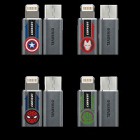 S2BMARVEL design adapter MicroUSB to Lightning�ԥ�������ޥ��S2BMDALNG-IM