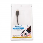PackagingTechnology �ѥå������󥰥ƥ��Υ�����TypeC to 3.5mm���ƥ쥪�ߥ�ü�� �Ѵ������֥�ԥ֥�å���TC01BK
