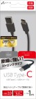 Air-J ������������TYPE-C USB���ȥ��󥰥����֥��1m/�֥�å���UCJ-STG100 BK
