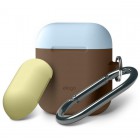 elago ���饴AIRPODS DUO HANG CASEfor AirPods��Dark Brown��EL_APDCSSCDH_DB