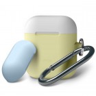elago ���饴AIRPODS DUO HANG CASEfor AirPods��Yellow��EL_APDCSSCDH_YE