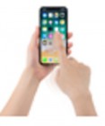 ���ܥ�¥�GRAMASProtection 3D Full Cover Glass�վ��ݸ�饹�ե����for iPhoneXS(5.8�����)��BC��GGL-32328BLC