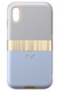 ���ܥ�¥�GRAMAS FEMME"Rel" Hybrid Shell Case���㥱�åȥ�����for iPhoneXS(5.8�����)/iPhoneX��Light Blue��FHC-52318LBL