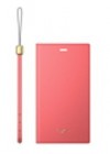 ���ܥ�¥�GRAMAS FEMME"Colo" PU Leather Book Case��Ģ��������for iPhoneXS(5.8�����)/iPhoneX��Pink��FLC-62338PNK
