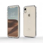 motomo ��ȥ�iNFINITY CLEAR CASE���㥱�åȥ����� for iPhoneXR (6.1�����)��Silver��in-cl-sv-6.1