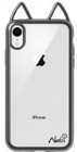 UILovely nabi case���㥱�åȥ����� for iPhoneXR (6.1�����)��Chrome black��lo-nabi-cb-6.1