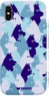 MOZOMoomin Back Cover���㥱�åȥ�����for iPhoneX/iPhoneXS (5.8�����)��Camo Blue Tones��IP58MOOCABLU