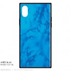 apeiros ���ԥ���EYLETILE ���㥱�åȥ�����for iPhoneXS��5.8�������/iPhone X��������BLUE��PEI08-TL01-BL