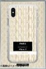 SO SEVEN ���� ���֥�FASHION���㥱�åȥ�����for iPhoneXS (5.8�����)/iPhoneX��PARIS �ۥ磻�ȡ�SS14999i58