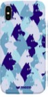 MOZOMoomin Back Cover���㥱�åȥ�����for iPhoneXSMax (6.5�����)��Camo Blue Tones��IP65MOOCABLU