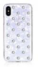 Bling My ThingPolka Dots White���㥱�åȥ�����for iPhoneXS (5.8�����)/iPhoneX��CRYSTAL��BM_I9SCSDLPE_CT