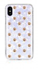 Bling My ThingPolka Dots White���㥱�åȥ�����for iPhoneXS (5.8�����)/iPhoneX��GOLD��BM_I9SCSDLPE_GD