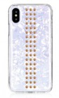 Bling My ThingStripe White���㥱�åȥ�����for iPhoneXS (5.8�����)/iPhoneX��GOLD��BM_I9SCSDLSW_GD