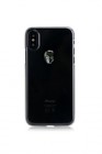 Bling My ThingTreasure Clear���㥱�åȥ�����for iPhoneXS (5.8�����)/iPhoneX��HEMATITE SKULL��BM_I9SCSPCTC_HS