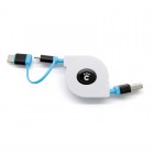 cheero������Type-C Retractable Cable��70cm��CHE-256-WB